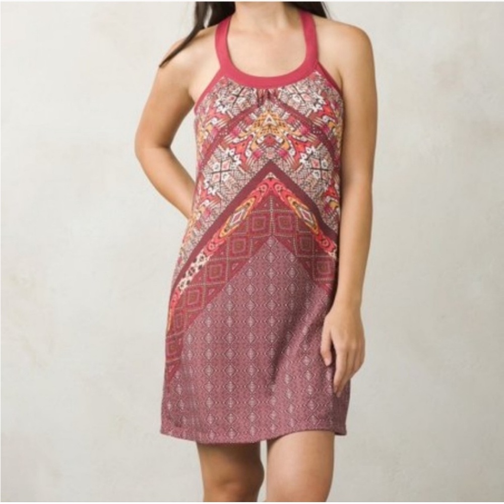 Prana Crushed Cran Marrakesh Cantine Dress Size M